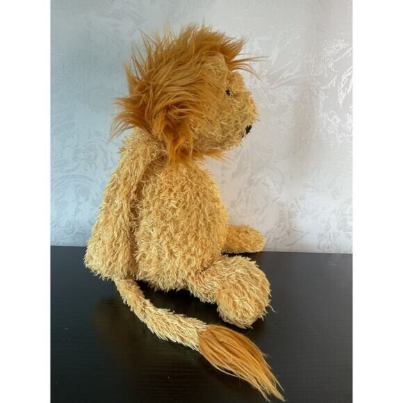 Jellycat 15" Junglie Bunglie Lion Plush Animal Yellow Tan Floppy Textured Retire - Picture 3 of 5